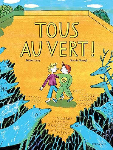 OUS AU VERT !, de Didier Lévy | portada del libro