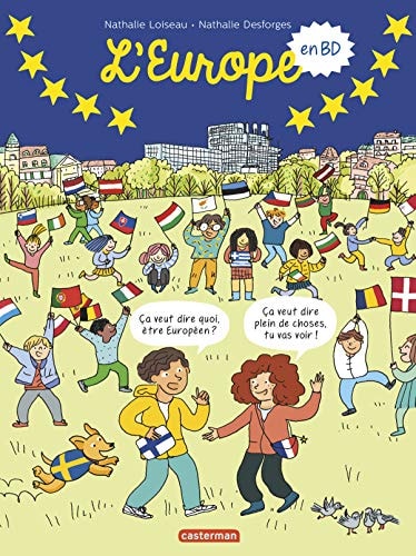 LE MONDE ACTUEL EN BD -L'EUROPE EN BD, de Nathalie Loiseau | portada del libro
