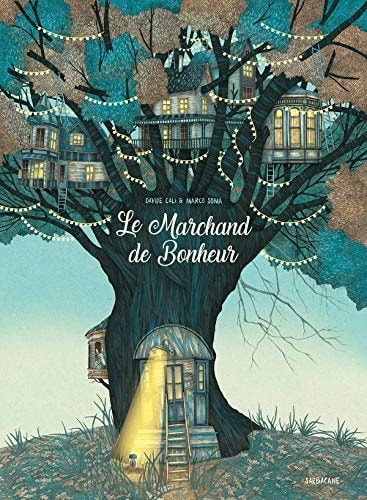 Le marchand de bonheur, de CALI#SOMA | portada del libro