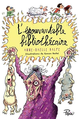 POUVANTABLE BIBLIOTHECAIRE, de Anne-Gaëlle Balpe | portada del libro