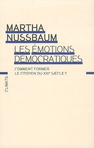 LES EMOTIONS DEMOCRATIQUES, de Martha Craven Nussbaum | portada del libro