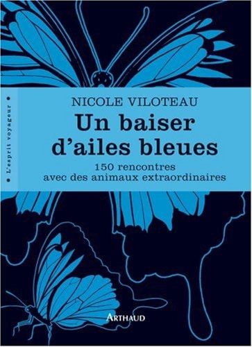 UN BAISER D'AILES BLEUES, de Nicole Viloteau | portada del libro