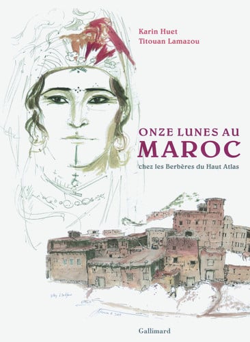 ONZE LUNES AU MAROC, de LAMAZOU#HUET | portada del libro