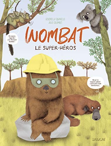 WOMBAT - LE SUPER-HEROS, de COLOMBET#QUARELLO | portada del libro