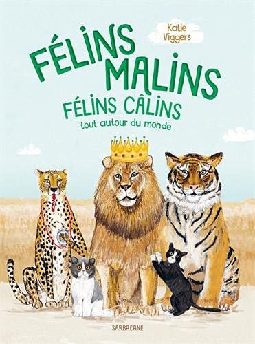 ELINS MALINS, FELINS CALINS, de Katie Viggers | portada del libro