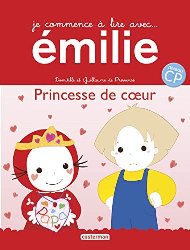 EMILIE, JE COMMENCE A LIRE -20- PRINCESSE DE COEUR, de Domitille de Pressensé | portada del libro