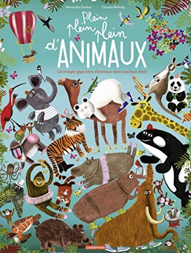 PLEIN PLEIN PLEIN -PLEIN PLEIN PLEIN D'ANIMAUX, de Alexandra Garibal | portada del libro