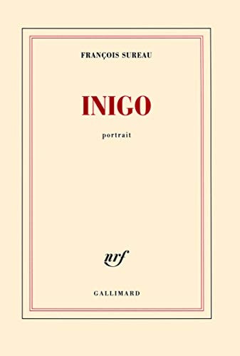 INIGO, de Sureau | portada del libro