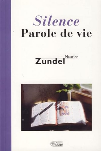 SILENCE PAROLE DE VIE, de Maurice Zundel | portada del libro