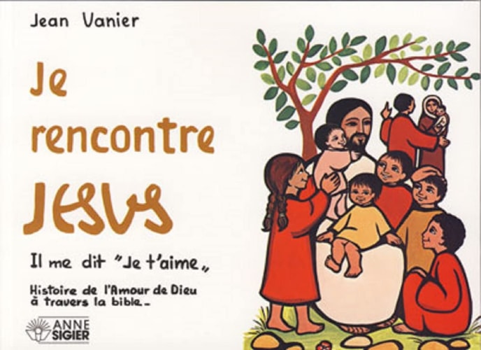 JE RENCONTRE JESUS P M, de Jean Vanier | portada del libro