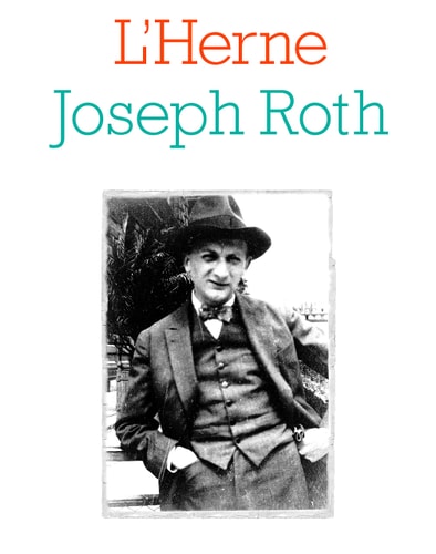 AHIER JOSEPH ROTH, de Carole Ksiazenicer-Matheron | portada del libro
