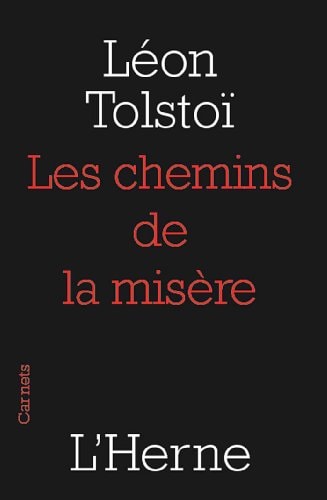 ES CHEMINS DE LA MISERE, de Lev Nikolaevič Tolstoj (romancier et auteur dramatique).) | portada del libro