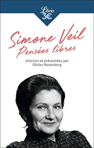 ENSEES LIBRES, de Simone Veil | portada del libro