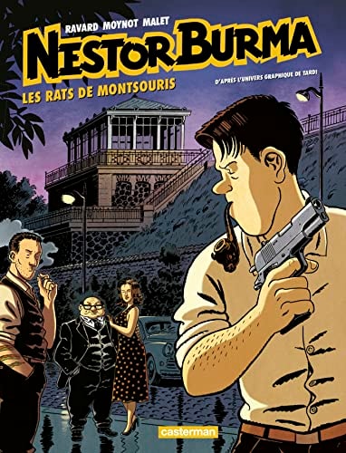 NESTOR BURMA -13- LES RATS DE MONTSOURIS, de Emmanuel Moynot | portada del libro