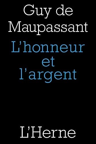 Honneur et argent, de Guy de Maupassant | portada del libro