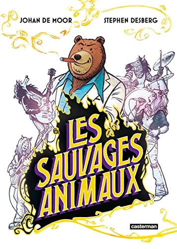 LES SAUVAGES ANIMAUX, de Stephen Desberg | portada del libro