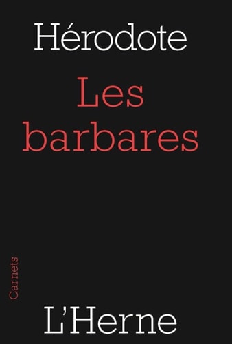 Les barbares, de Hérodote | portada del libro