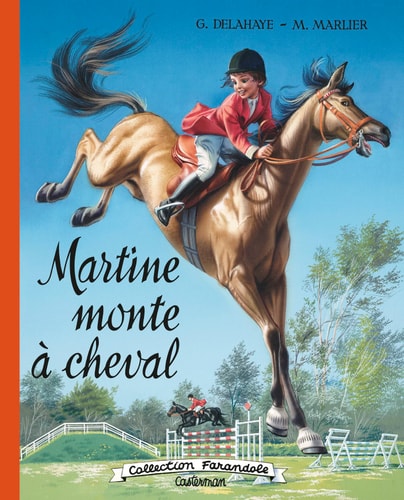 MARTINE -MARTINE MONTE A CHEVAL EDITION SPECIALE 2019, de Gilbert Delahaye | portada del libro
