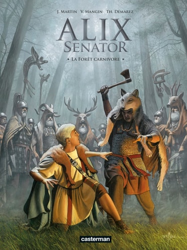 ALIX SENATOR -10- LA FORET CARNIVORE, de Jacques Martin | portada del libro
