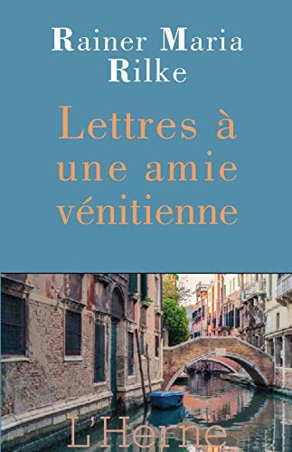 ETTRES A UNE AMIE VENITIENNE, de Rainer Maria Rilke | portada del libro