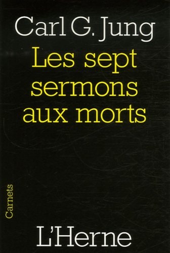 Les sept sermons aux morts, de Carl Gustav Jung | portada del libro
