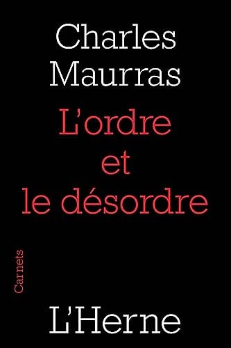 'ORDRE ET LE DESORDRE, de Charles Maurras | portada del libro