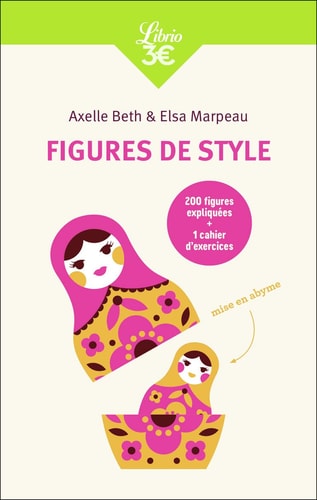 LES FIGURES DE STYLE (NE), de Axelle Beth | portada del libro