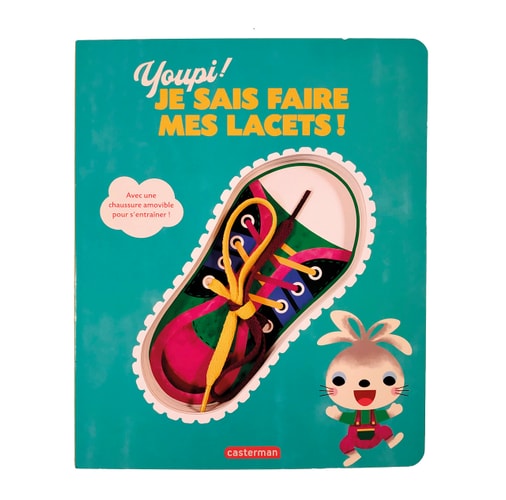 YOUPI ! JE SAIS FAIRE MES LACETS !, de Takken | portada del libro