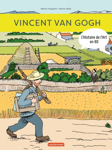 L'HISTOIRE DE L'ART EN BD -VINCENT VAN GOGH, de Marion Augustin | portada del libro