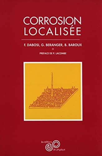 CORROSION LOCALISEE, de DABOSI FRANCIS | portada del libro