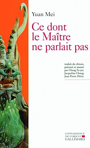 CE DONT LE MAITRE NE PARLAIT PAS, de Mei Yuan | portada del libro