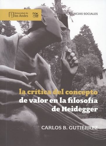 CRITICA DEL CONCEPTO DE VALOR EN LA FILOSOFIA DE HEIDDEGGER, LA, de GUTIERREZ | portada del libro