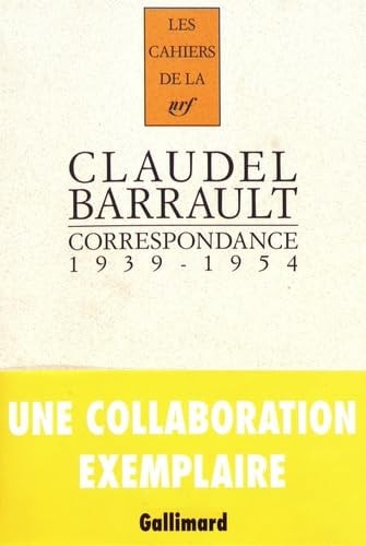 CORRESPONDANCE, de Paul Claudel | portada del libro