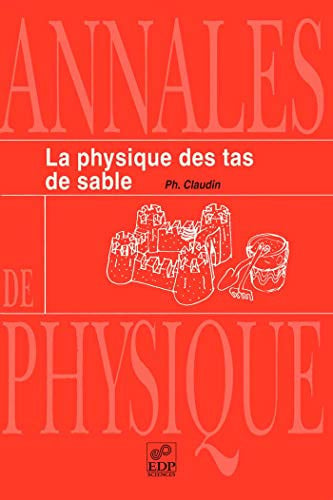 PHYSIQUE DES TAS DE SABLE, de CLAUDIN PHILIPP | portada del libro
