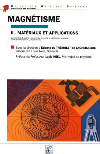 MAGNETISME TOME IIA: MATERIAUX ET APPLICATIONS, de DU TREMOLET DE | portada del libro