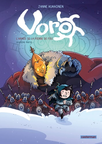 VORO T5 L'ARMEE DE LA PIERRE DE FEU DEUXIEME PARTIE, de Janne Kukkonen | portada del libro