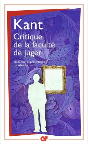 RITIQUE DE LA FACULTE DE JUGE, de KANT EMMANUEL | portada del libro
