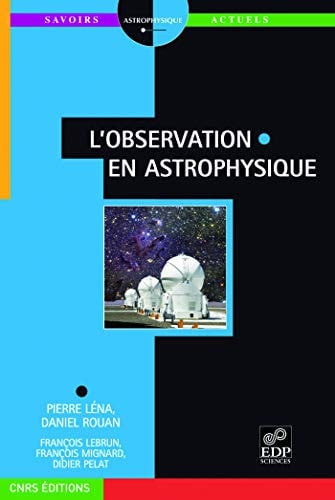 OBSERVATION EN ASTROPHYSIQUE L, de LEBRUN FRANCOIS | portada del libro