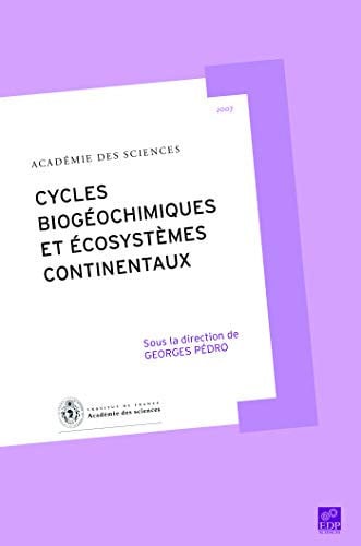 CYCLES BIOGEOCHIMIQUES, de DERCOURT J | portada del libro