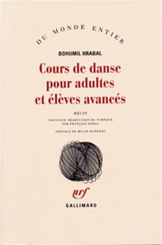 COURS DE DANSE POUR ADULTES ET ELEVES AVANCES, de Hrabal | portada del libro