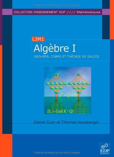 ALGEBRE T1, de GUIN DANIEL | portada del libro