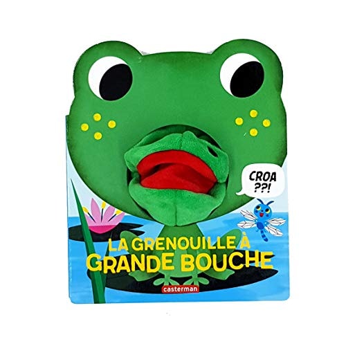 PAPOTE AVEC MOI -4- LA GRENOUILLE A GRANDE BOUCHE, de Takken | portada del libro