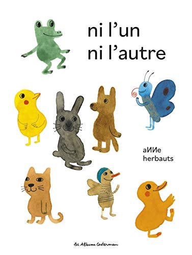 NI L'UN NI L'AUTRE, de Anne Herbauts | portada del libro