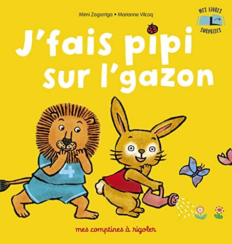 MES COMPTINES A RIGOLER -J'FAIS PIPI SUR L'GAZON, de Mimi Zagarriga | portada del libro