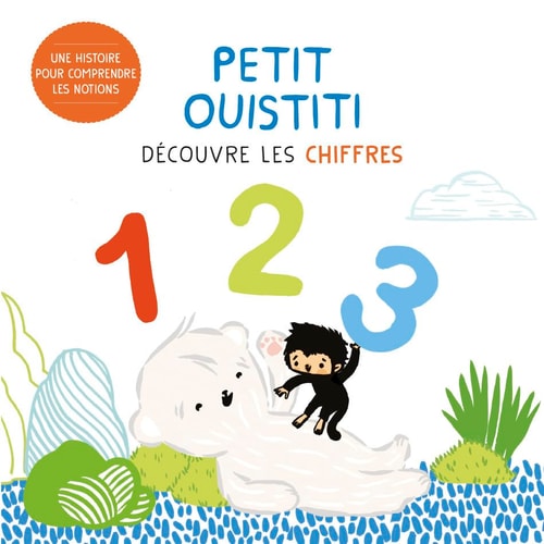 PETIT OUISTITI -DECOUVRE LES CHIFFRES, de Coralie Saudo | portada del libro