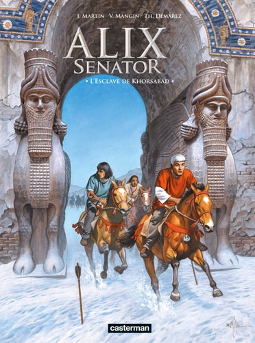 ALIX SENATOR -11- L'ESCLAVE DE KHORSABAD, de Valérie Mangin | portada del libro