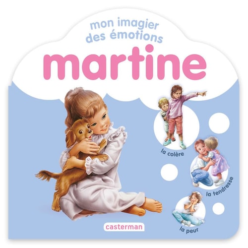 MARTINE -MON IMAGIER DES EMOTIONS, de Casterman | portada del libro