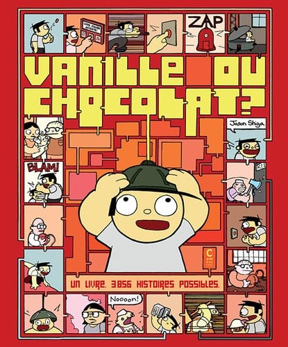 VANILLE OU CHOCOLAT ?, de Jason Shiga | portada del libro