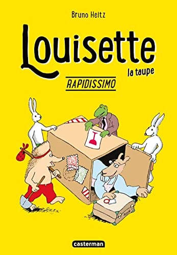 LOUISETTE LA TAUPE -1- RAPIDISSIMO NE2022, de Bruno Heitz | portada del libro