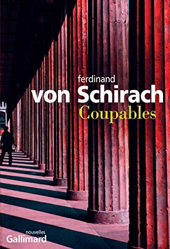 COUPABLES, de Ferdinand von Schirach | portada del libro